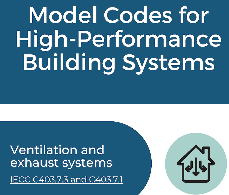 Model Codes for High-Performance Building Systems